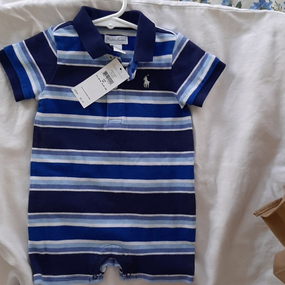 Brand New Ralph Lauren 9M romper